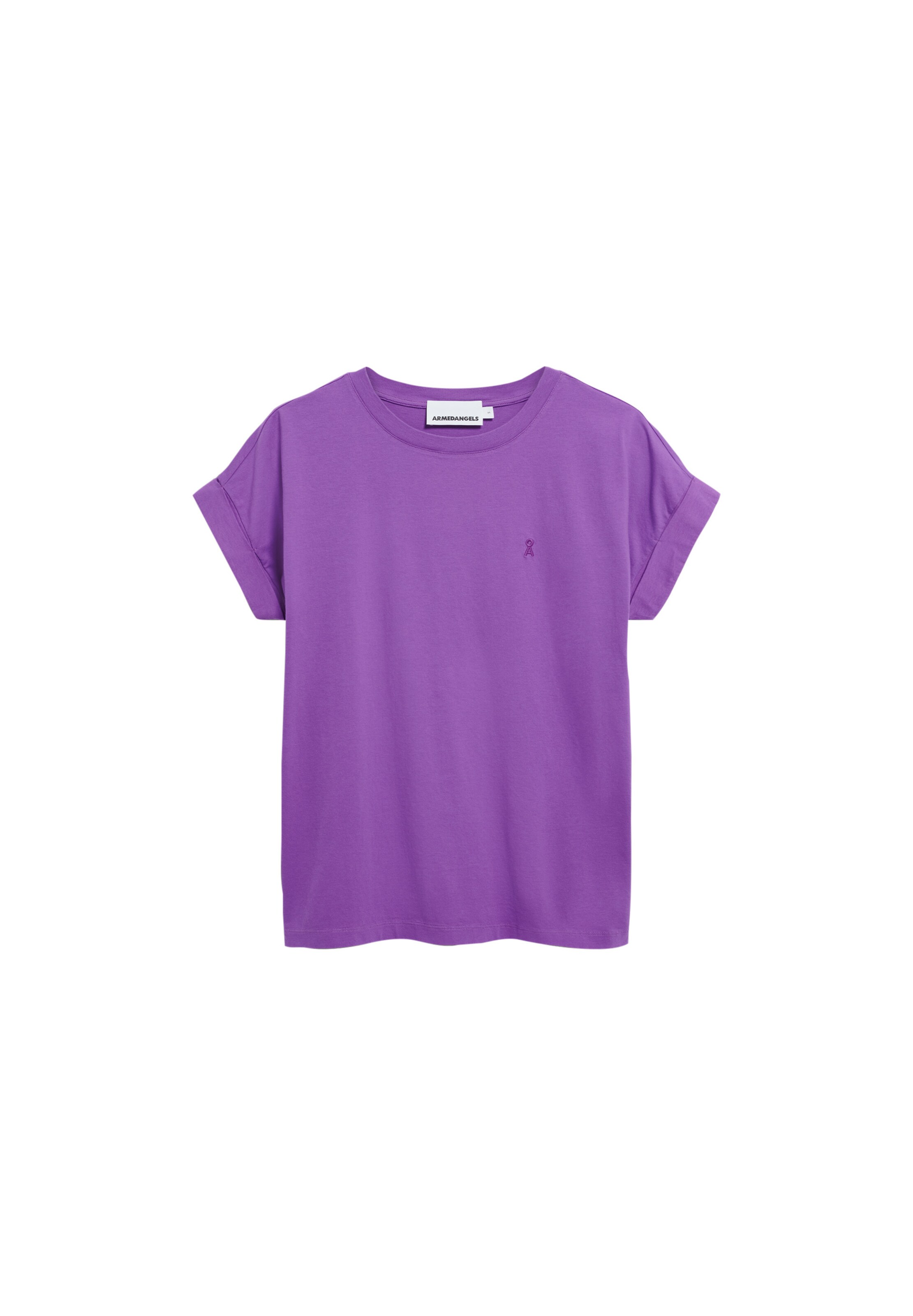 ARMEDANGELS Shirt in Lila: voorkant