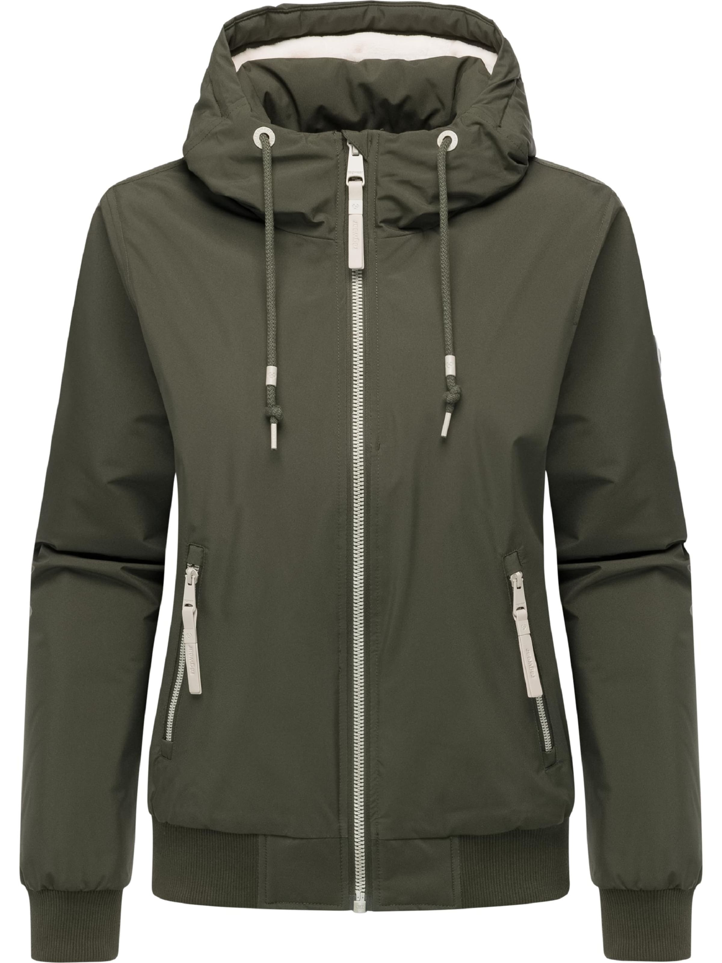 Ragwear Funktionsjacke 'Oggie Youmodo' in Grün: Vorderseite