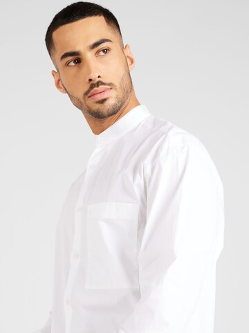 Calvin Klein Regular fit Button Up Shirt in White