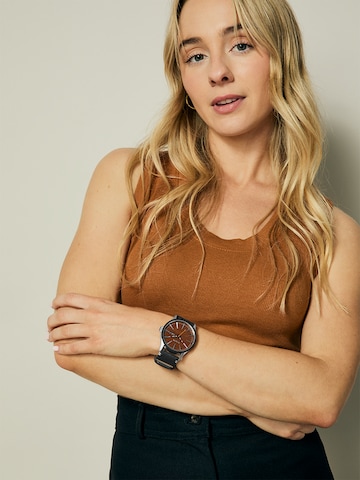 Nixon Analoog horloge 'Sentry' in Zwart