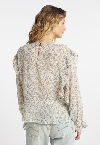 DreiMaster Vintage - Blusa en blanco
