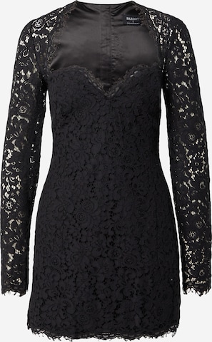 Bardot Cocktail Dress 'AURORA' in Black: front