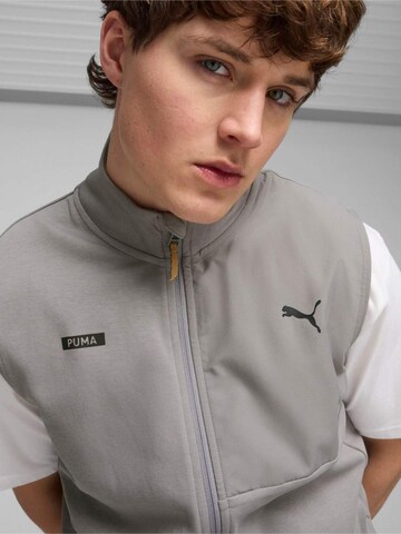 PUMA Weste 'Puma Desert Road Gilet'‌‌‌‌‌‌‌‌ in Grau