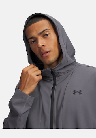 UNDER ARMOUR Athletic Jacket 'Unstoppable' in Grey