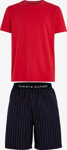 Pyjama court Tommy Hilfiger Underwear en bleu : devant