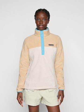 Pull-over de sport 'Benton Springs' COLUMBIA en marron : devant