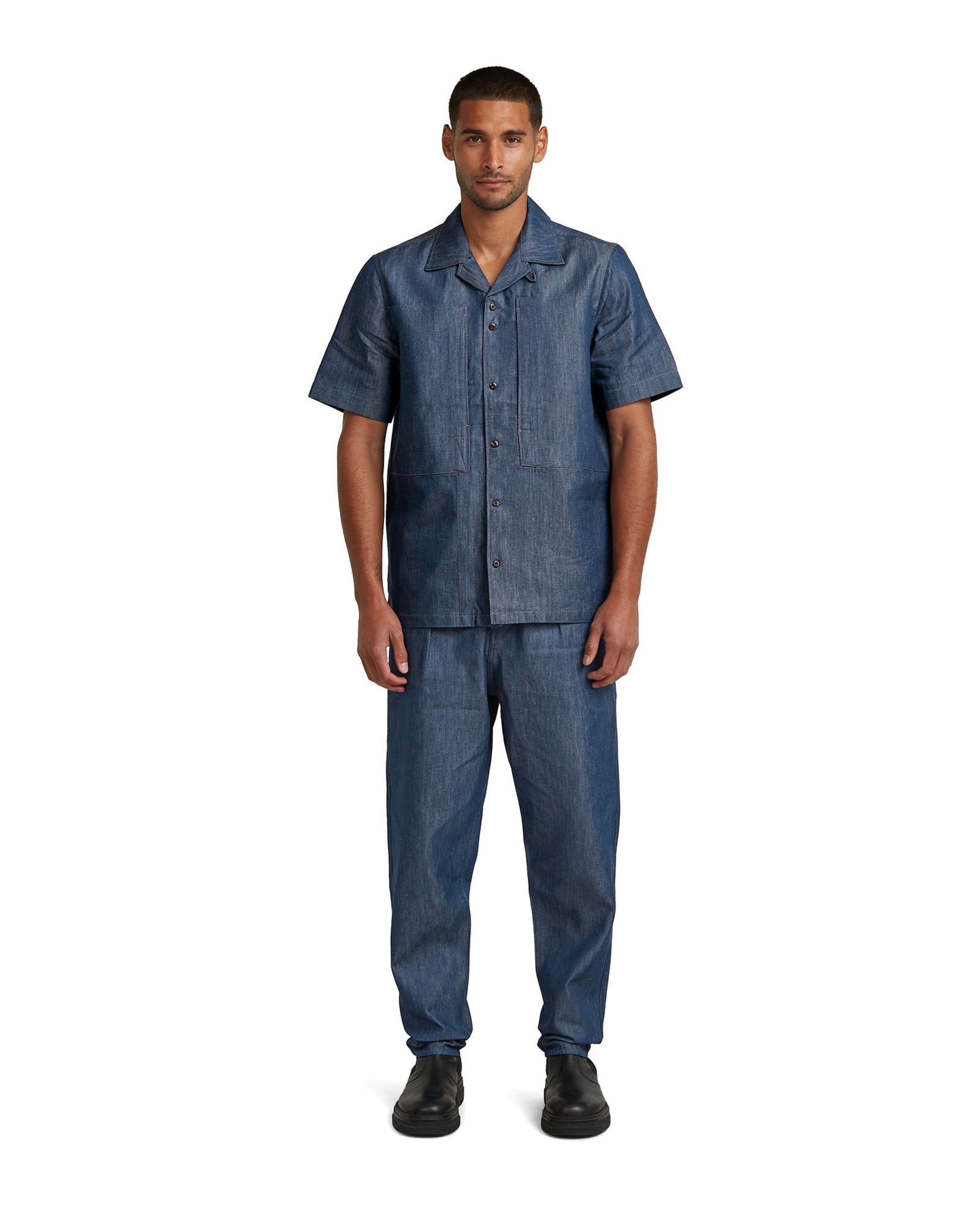 Regular Jean à pince G-STAR en bleu