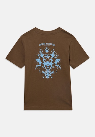 Jack & Jones Junior - Camiseta 'JJTRADITION' en marrón
