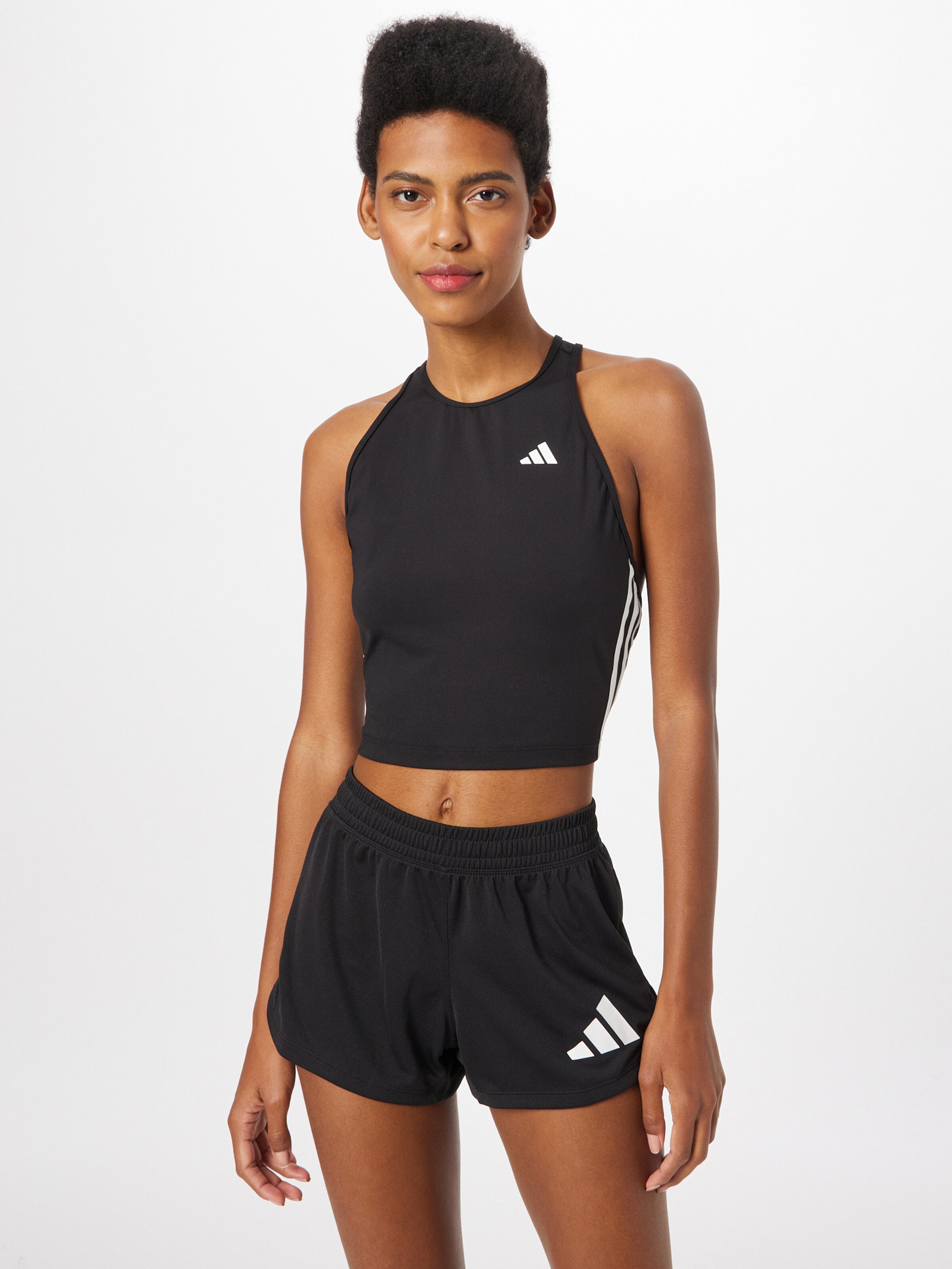 adidas sports bra and shorts set