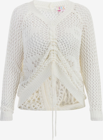 IZIA Pullover in Weiß: Vorderseite