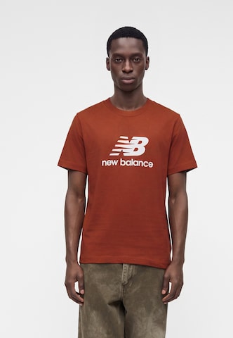 new balance Majica | rjava barva: sprednja stran
