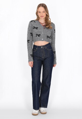 MYMO Knit cardigan in Grey