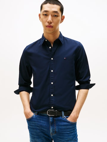 TOMMY HILFIGER Regular fit Skjorta i blå: framsida