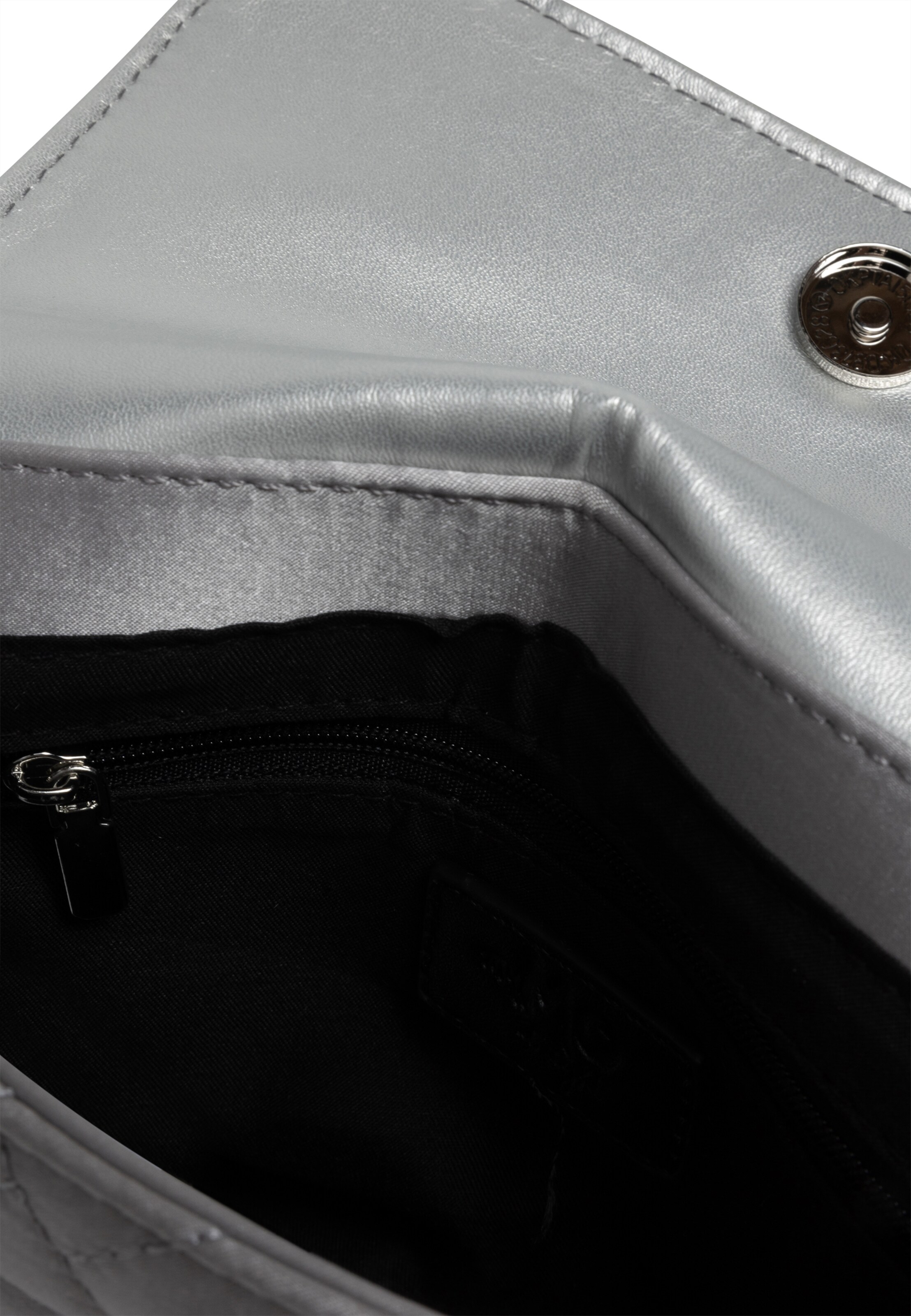 myMo at night Taška cez rameno - Strieborná