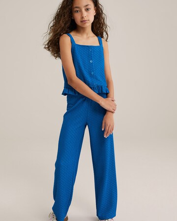 WE Fashion Top | modra barva