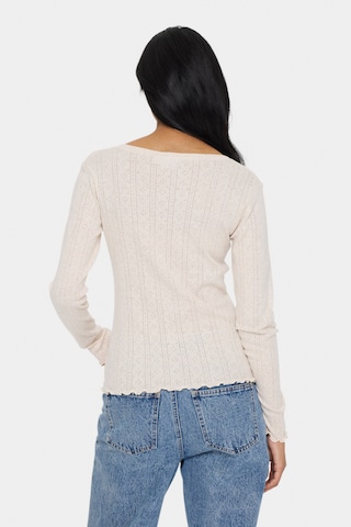 Cardigan 'Gru' SAINT TROPEZ en beige