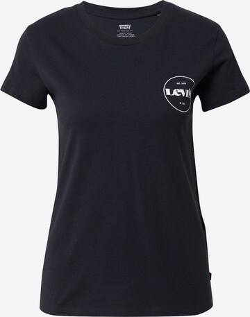 LEVI'S ® Shirt 'The Perfect Tee' in Schwarz: predná strana