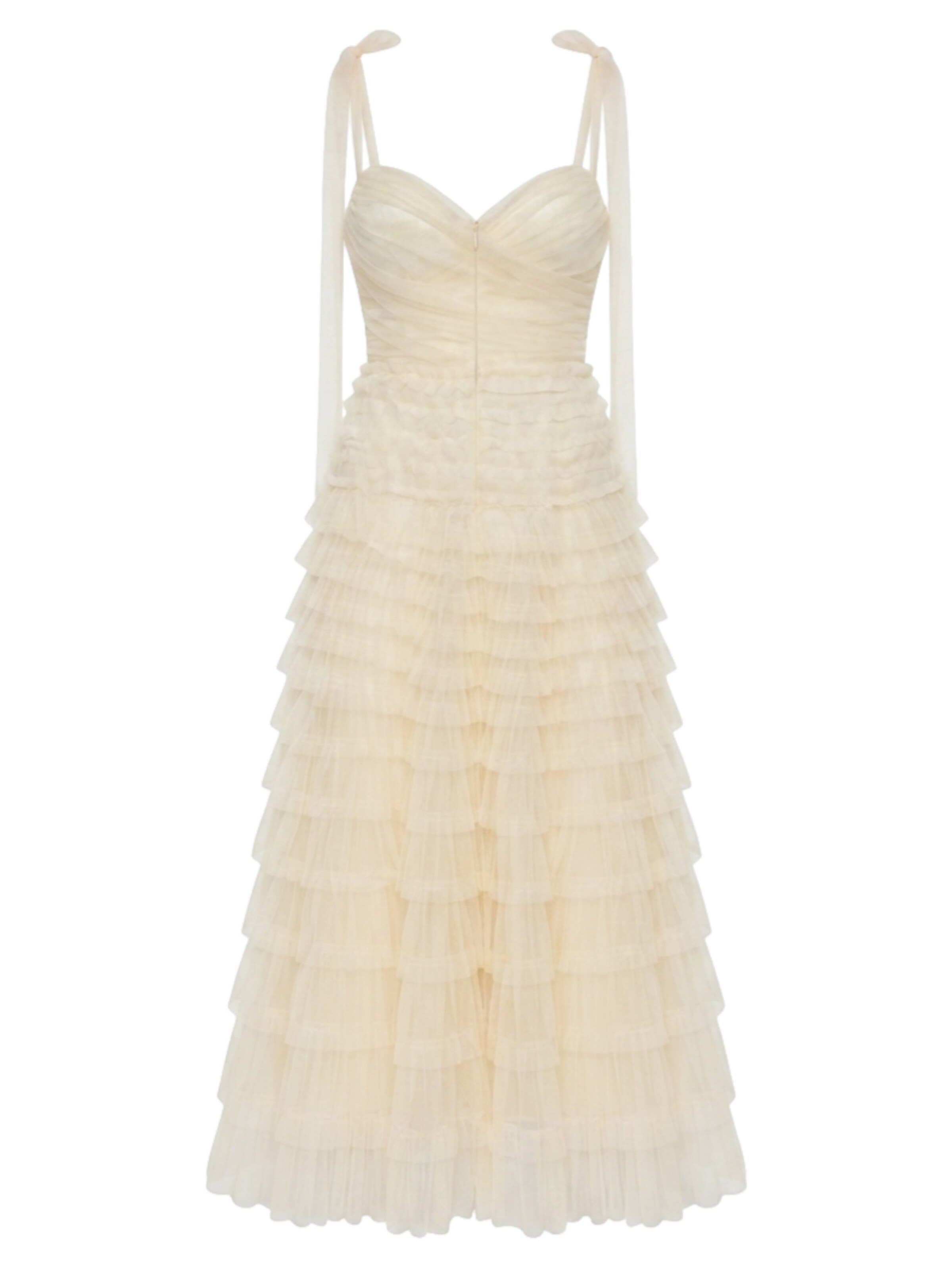 Abito di Ombre in beige: frontale
