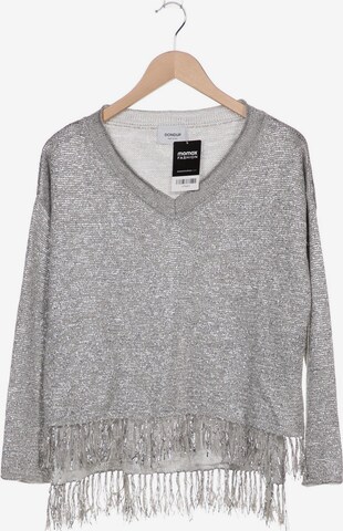 Dondup Sweater & Cardigan in XL in Silver: front