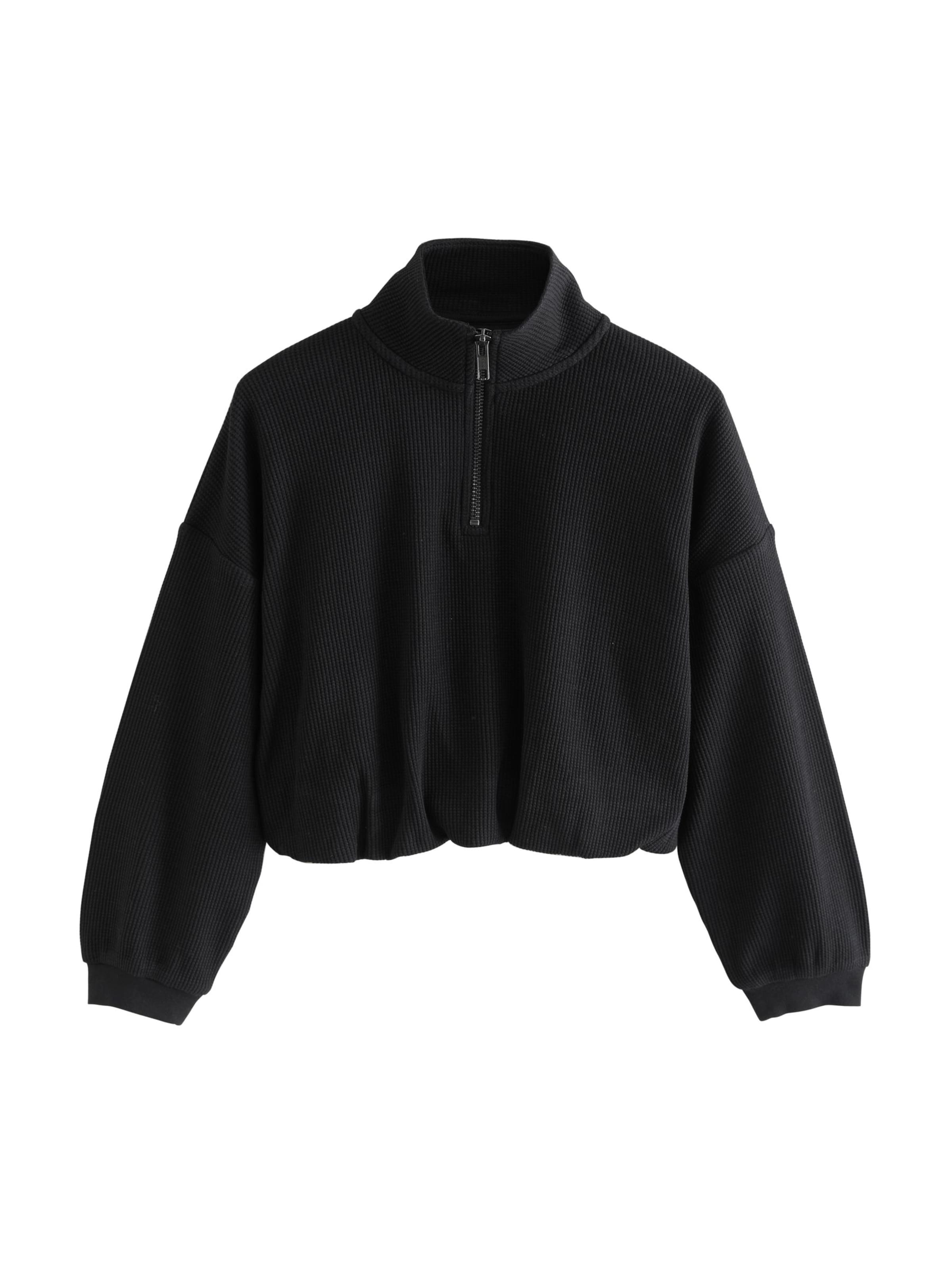 Next - Sudadera en negro: frente