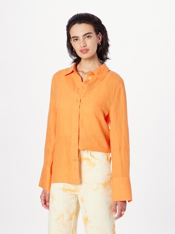 Gina Tricot Blouse 'Lovisa' in Oranje: voorkant