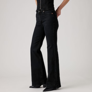 LEVI'S ® Flared Jeans 'Ribcage Flare' i svart