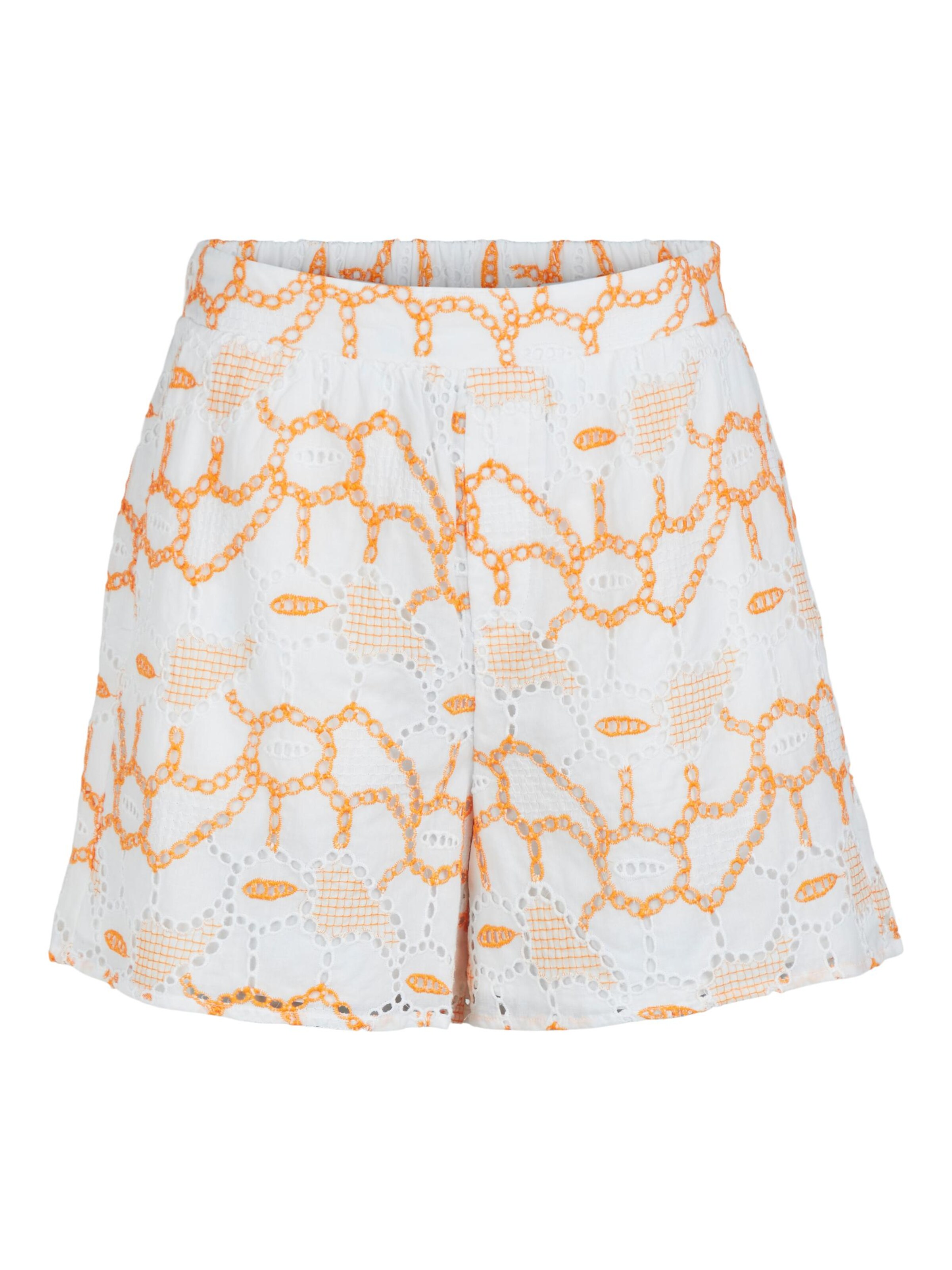 OBJECT - Regular Calças 'Shirley' em branco: frente