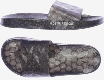 SUPERGA Sandals & High-Heeled Sandals in 40 in Grey: front