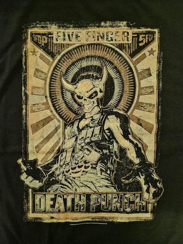 Rockshirts - Camiseta 'Five Finger Death Punch Mercenary T-Shirt' en negro