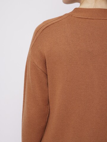 VICCI Germany Knit Cardigan in Brown