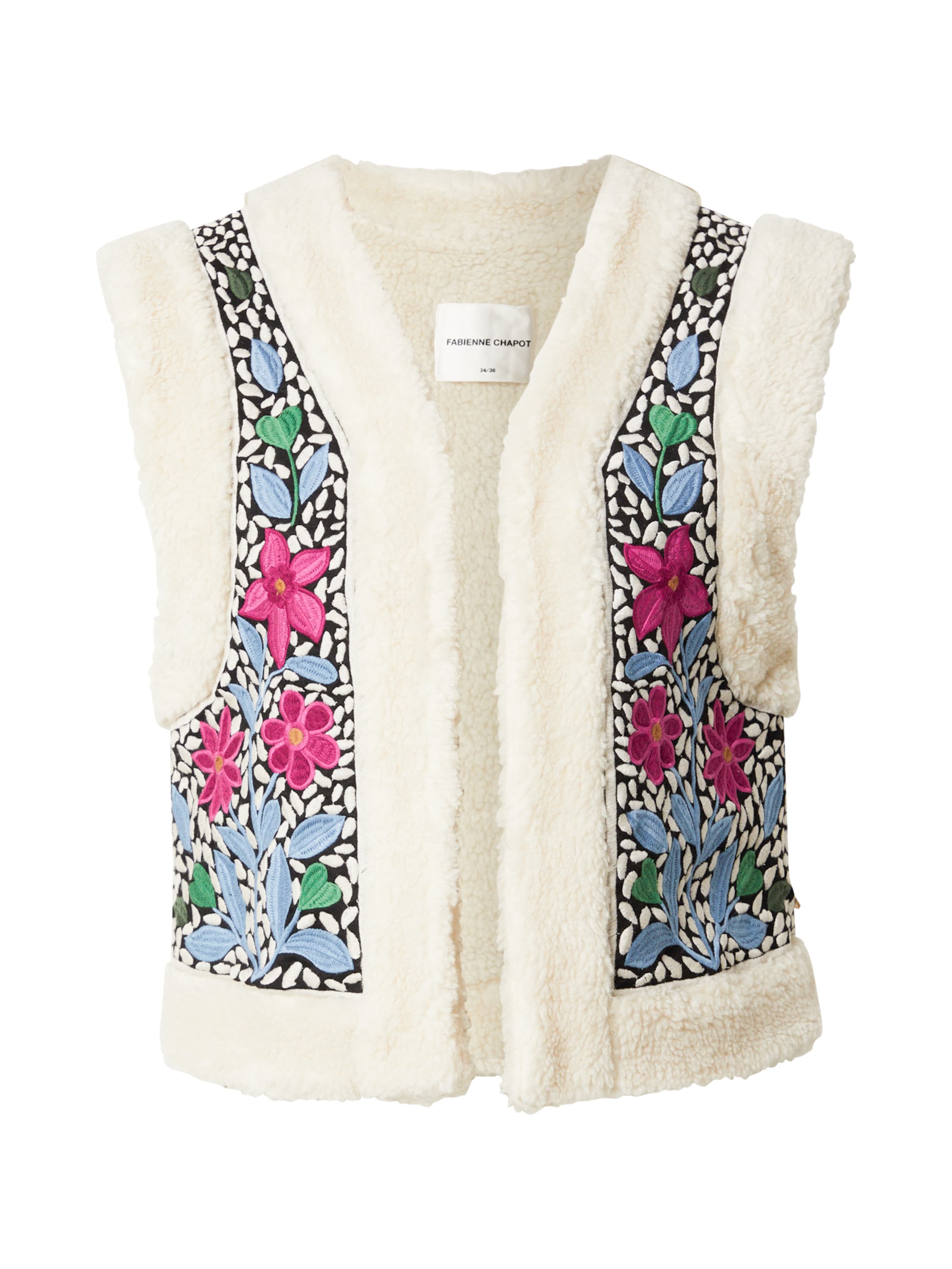 Fabienne Chapot Vest 'Timmy' in Beige: front