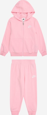 rožinė Nike Sportswear Treningas 'CLUB': priekis