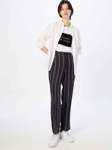 TOMMY HILFIGER Regular Pantalon in Zwart