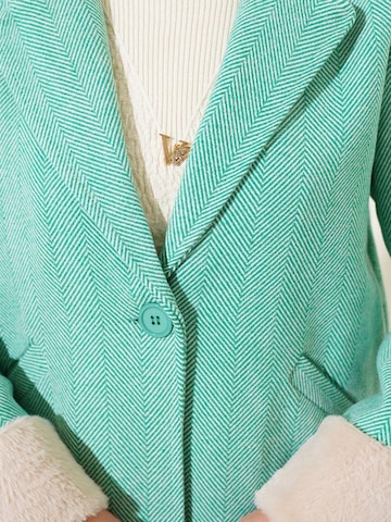 Bigdart - Sobretudo meia-estação em verde