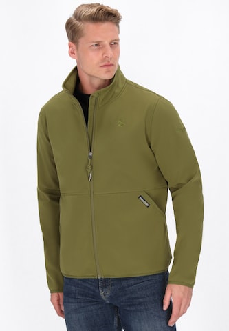 Veste fonctionnelle Schmuddelwedda en vert : devant