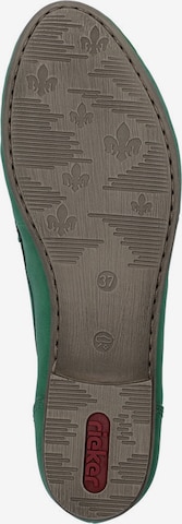 Slipper di Rieker in verde