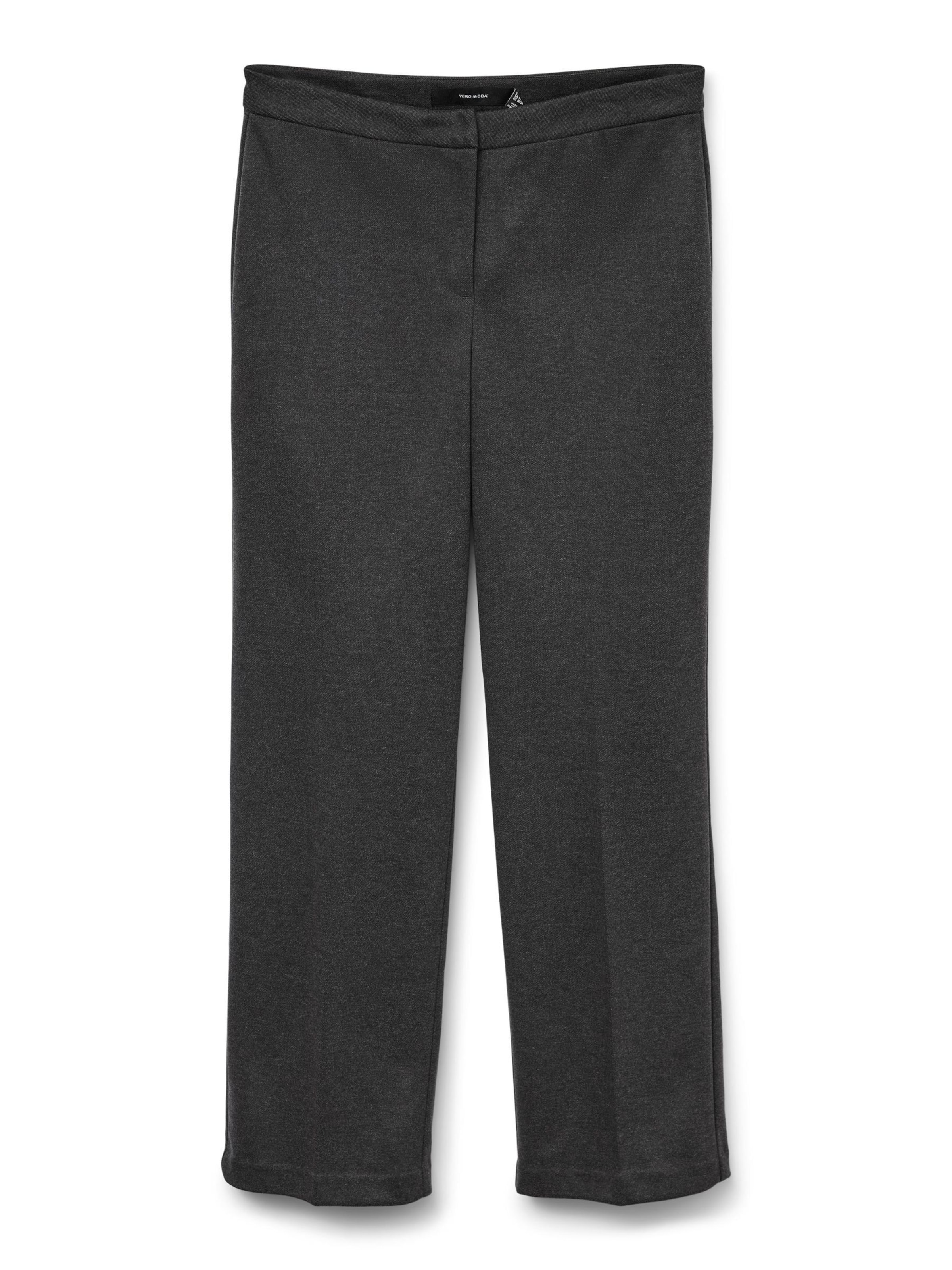 VERO MODA - regular Pantalón plisado 'VMVega' en gris: frente
