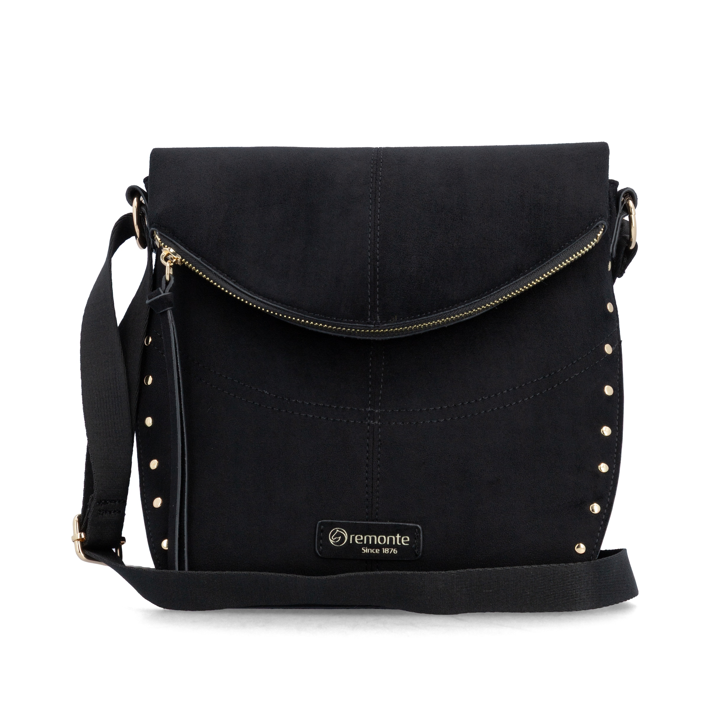 Sac bandoulière ' Q0746 ' REMONTE en noir : devant