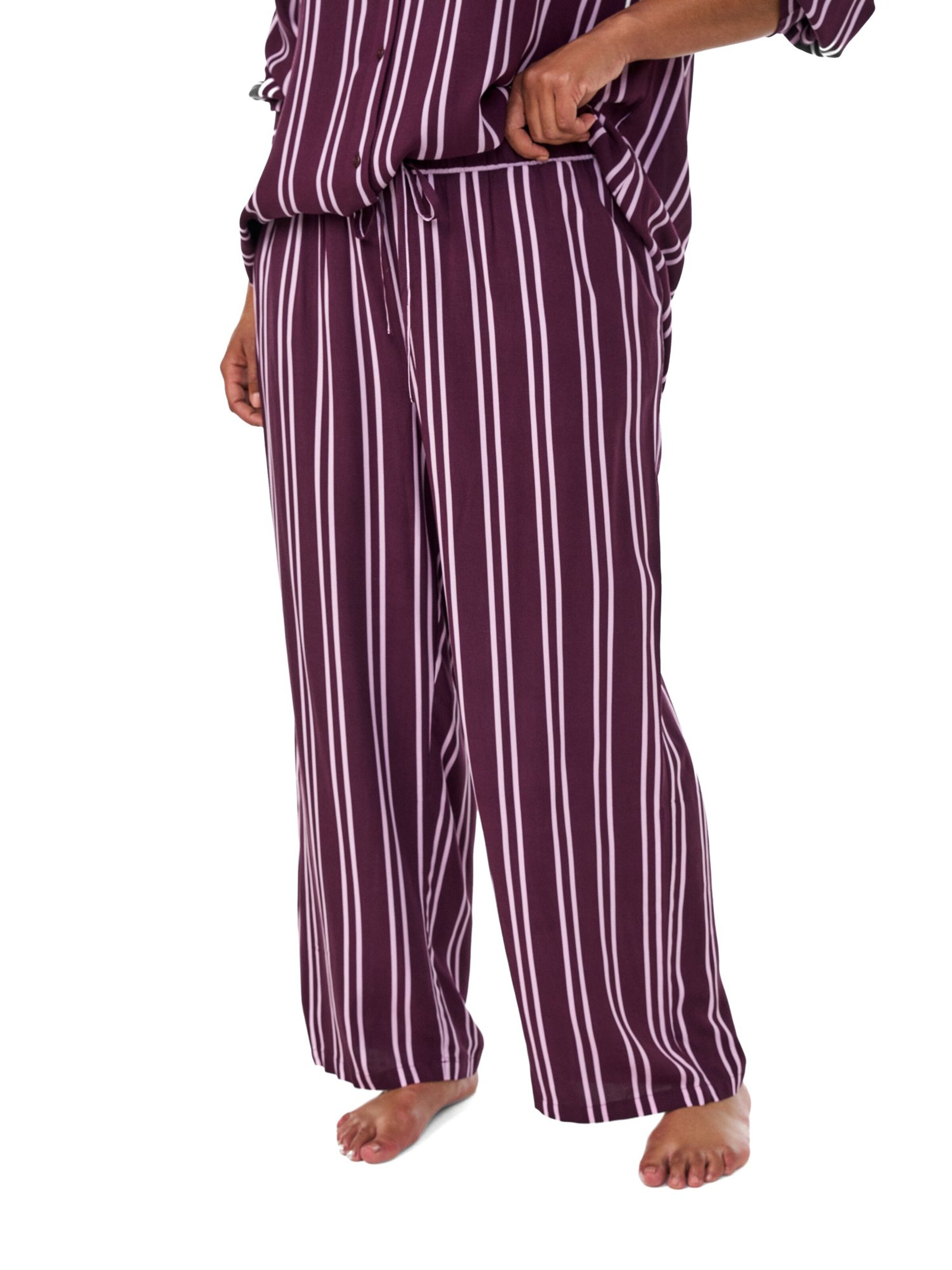 Zizzi Pajama pants in Red: front