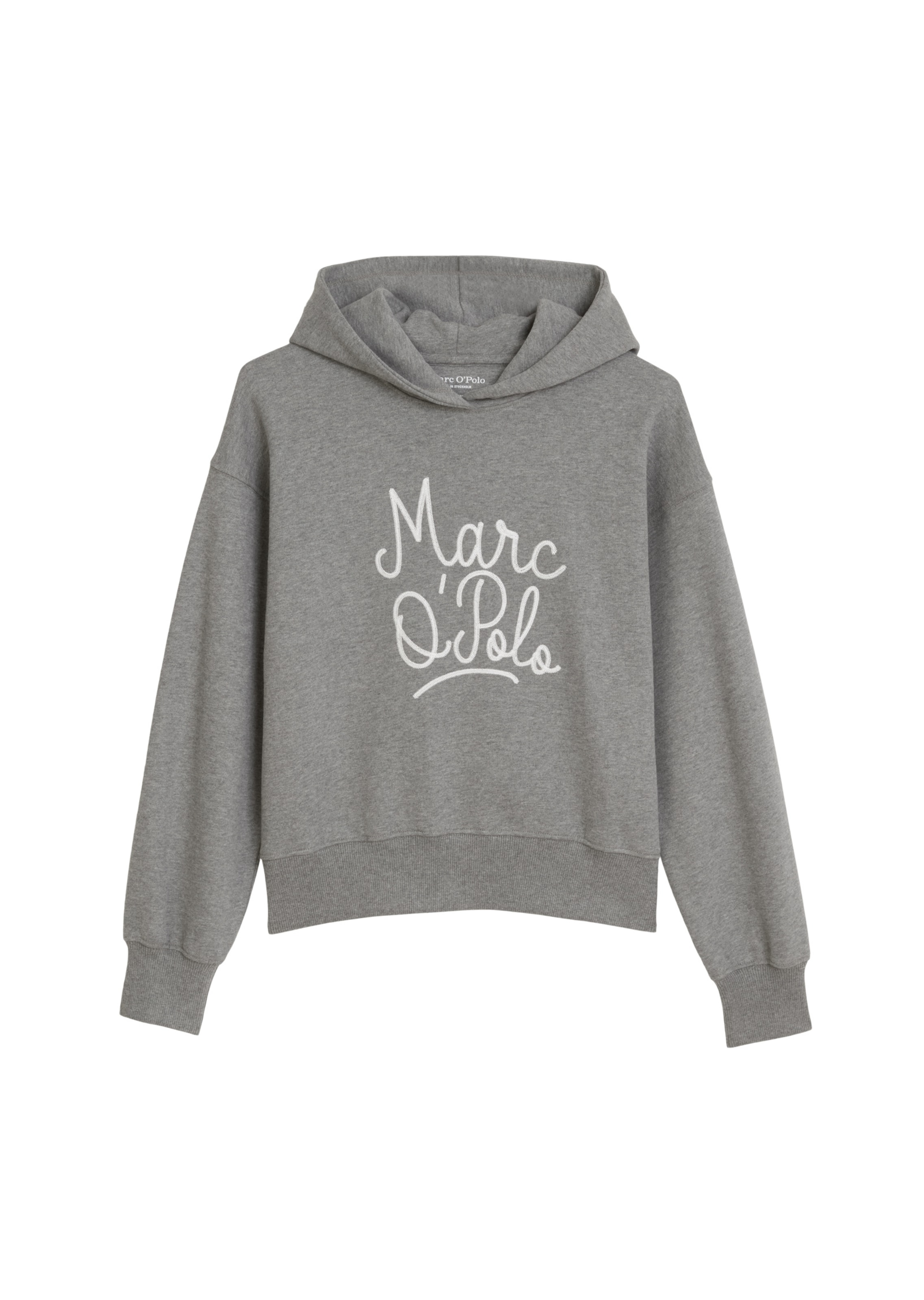 Marc O'Polo Sweatshirt in Grijs: voorkant