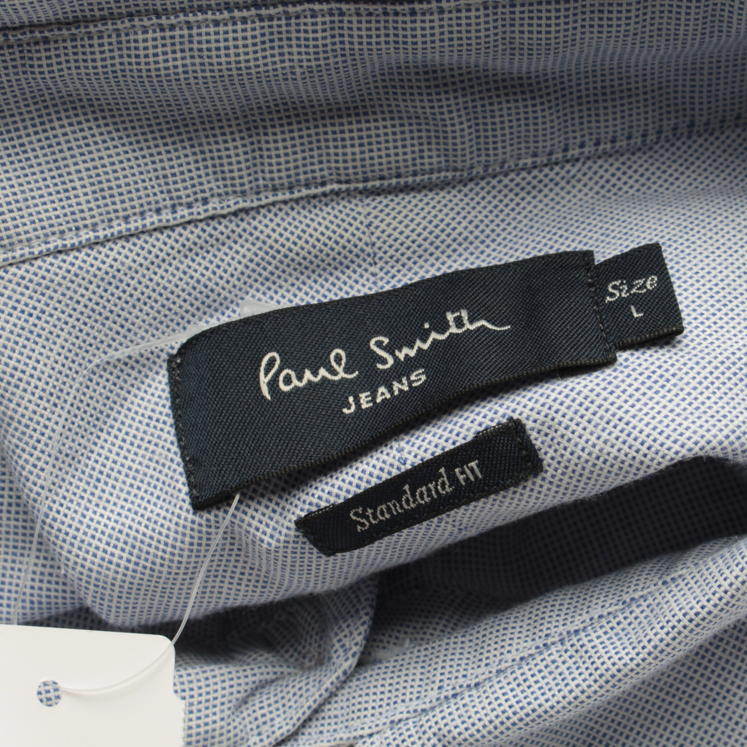 Paul Smith Button Up Shirt in L in Blue