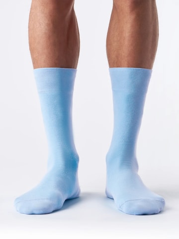 Von Jungfeld Socks 'SIGNATURE' in Blue