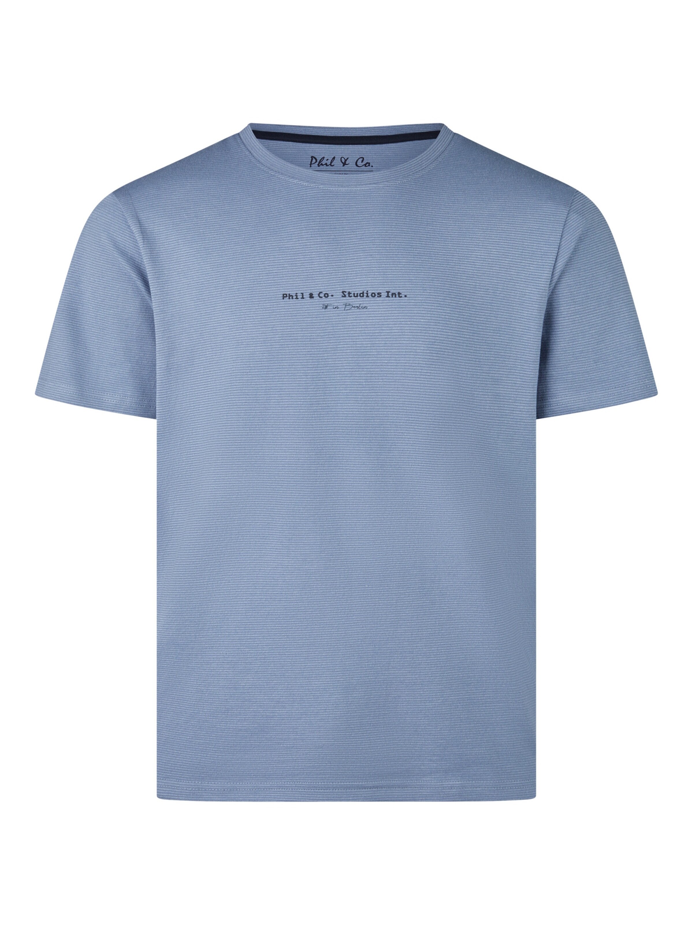 Phil & Co. Berlin Pajama short 'Phil & Co Heren Shortama Korte Pyjama Set' in Blue
