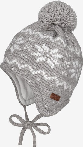 MAXIMO Beanie in Grey: front