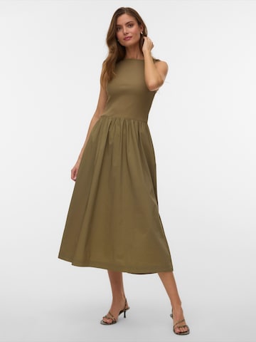 Robe 'VMVIDA' VERO MODA en vert : devant