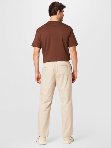 WEEKDAY Regular Pants 'Gil' in Beige