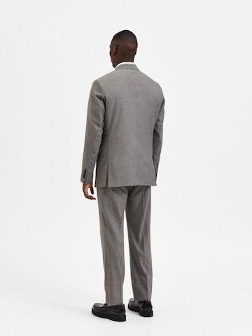 SELECTED HOMME Slim fit Blazer 'Daxlogan' in Grey