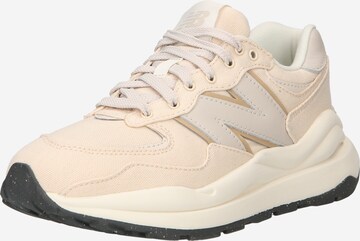 new balance - Sapatilhas baixas '57/40' em bege: frente