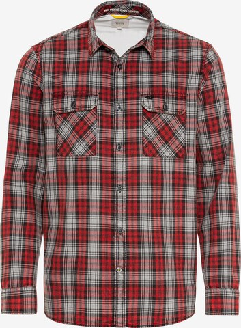 CAMEL ACTIVE Regular fit Button Up Shirt in Red: front