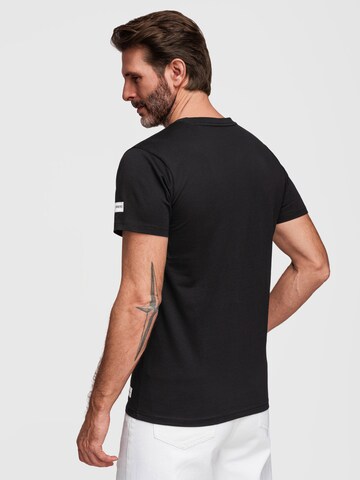 Ombre Shirt in Zwart